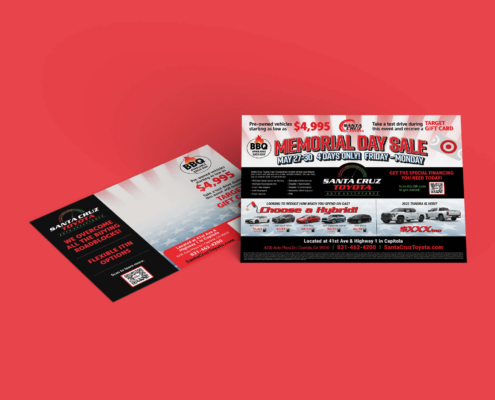 Direct Mail - Automotive - Santa Cruz