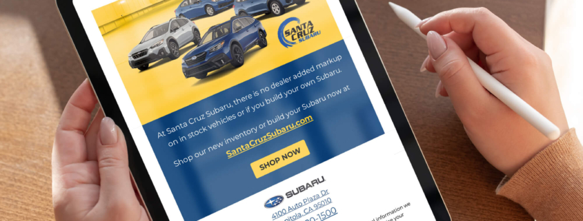 Email-Automotive Santa Cruz Subaru