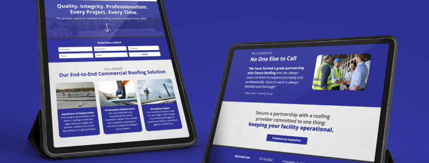 Landing Page-Danco Roofing Services